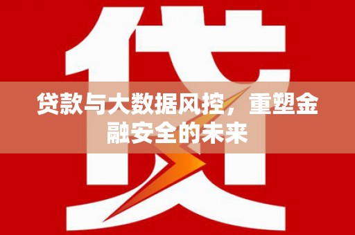 丰满贷款与大数据风控，重塑金融安全的未来