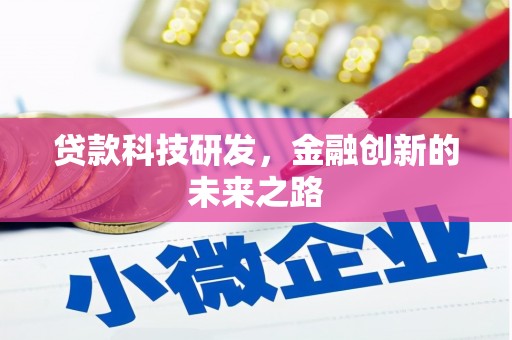 丰满贷款科技研发，金融创新的未来之路