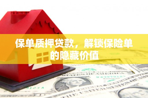 丰满保单质押贷款，解锁保险单的隐藏价值