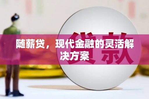 丰满随薪贷，现代金融的灵活解决方案