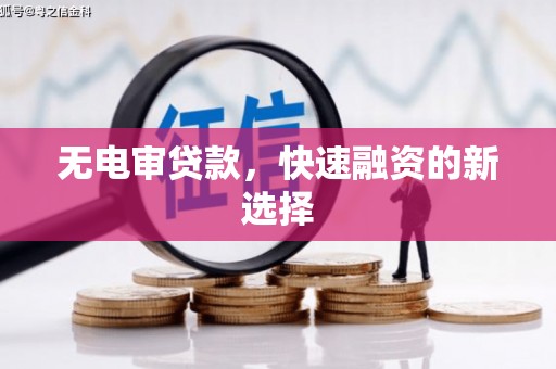 丰满无电审贷款，快速融资的新选择