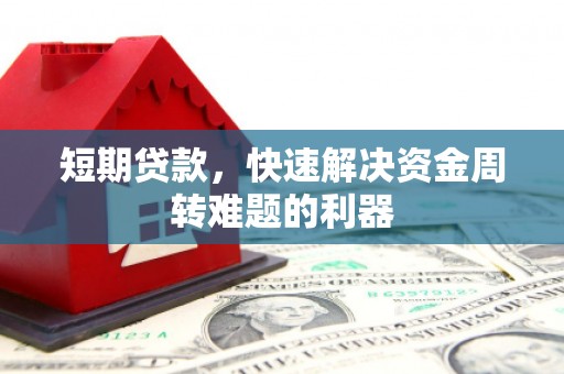 丰满短期贷款，快速解决资金周转难题的利器