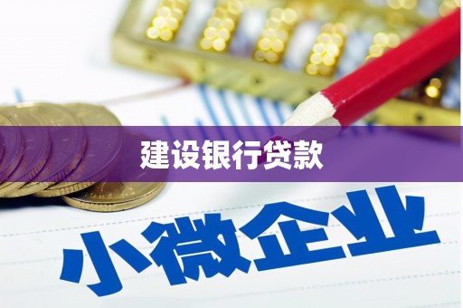 丰满建设银行贷款