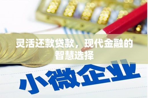 丰满灵活还款贷款，现代金融的智慧选择