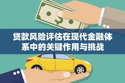 丰满贷款风险评估在现代金融体系中的关键作用与挑战