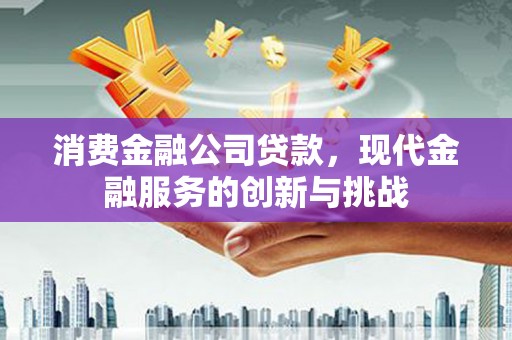 丰满消费金融公司贷款，现代金融服务的创新与挑战