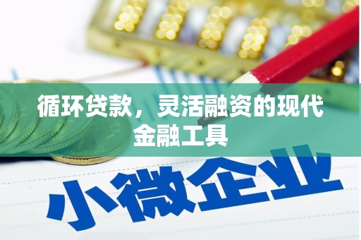 丰满循环贷款，灵活融资的现代金融工具