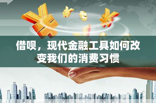 丰满借呗，现代金融工具如何改变我们的消费习惯