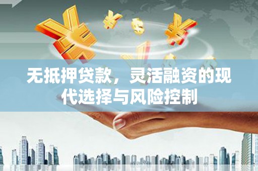 丰满无抵押贷款，灵活融资的现代选择与风险控制