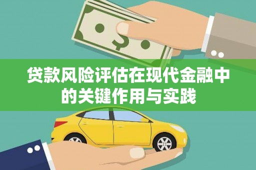 丰满贷款风险评估在现代金融中的关键作用与实践
