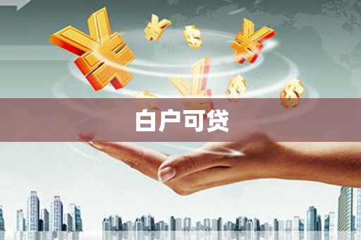 丰满白户可贷