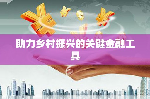丰满助力乡村振兴的关键金融工具