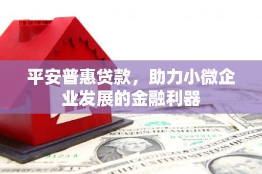 丰满平安普惠贷款，助力小微企业发展的金融利器