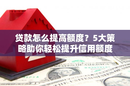 丰满贷款怎么提高额度？5大策略助你轻松提升信用额度