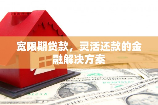 丰满宽限期贷款，灵活还款的金融解决方案