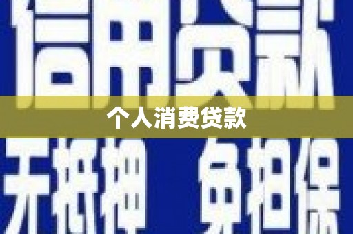 丰满个人消费贷款
