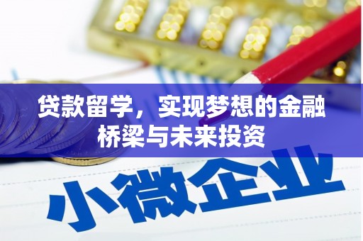 丰满贷款留学，实现梦想的金融桥梁与未来投资