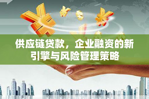 丰满供应链贷款，企业融资的新引擎与风险管理策略