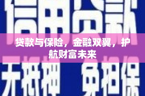 丰满贷款与保险，金融双翼，护航财富未来