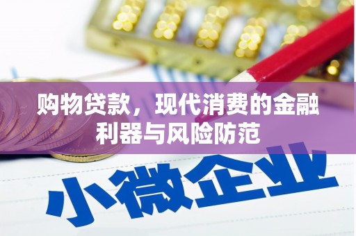 丰满购物贷款，现代消费的金融利器与风险防范