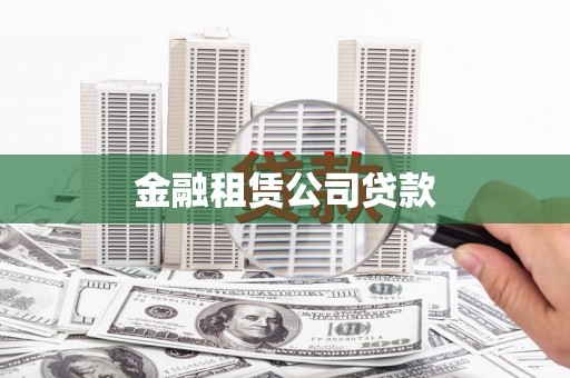 丰满金融租赁公司贷款