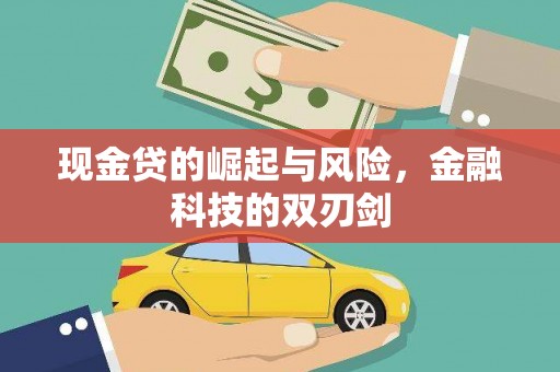 丰满现金贷的崛起与风险，金融科技的双刃剑