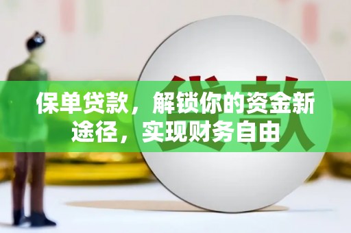 丰满保单贷款，解锁你的资金新途径，实现财务自由