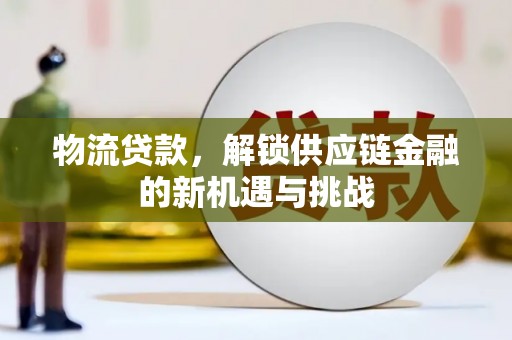 丰满物流贷款，解锁供应链金融的新机遇与挑战