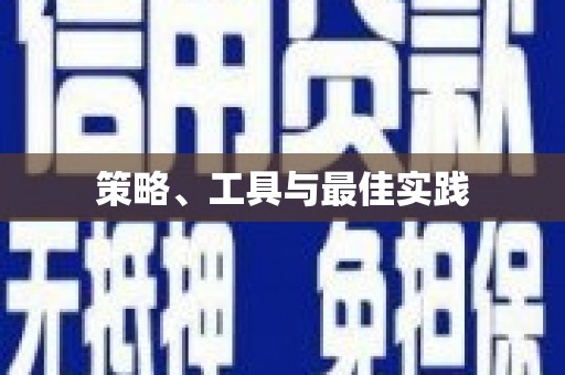 丰满策略、工具与最佳实践