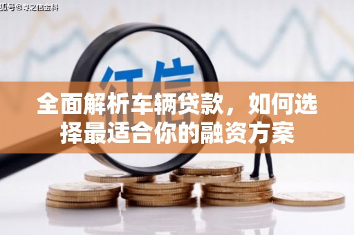 丰满全面解析车辆贷款，如何选择最适合你的融资方案