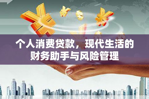 丰满个人消费贷款，现代生活的财务助手与风险管理