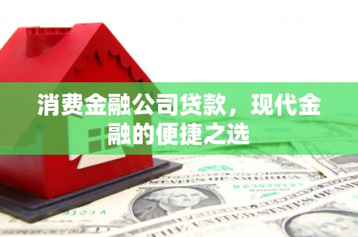 丰满消费金融公司贷款，现代金融的便捷之选