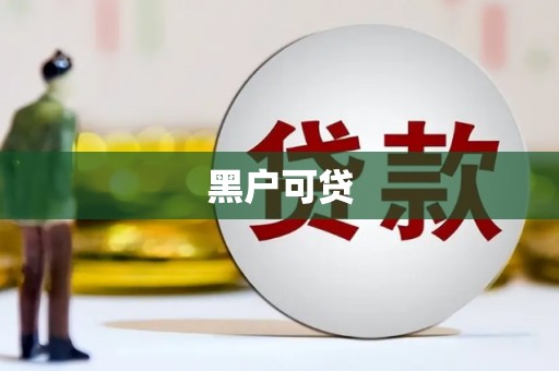 丰满黑户可贷