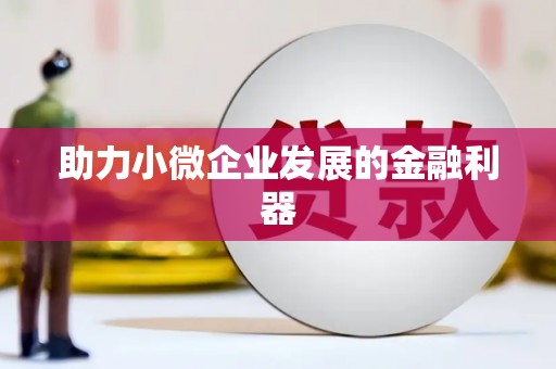 丰满助力小微企业发展的金融利器