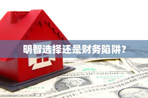 丰满明智选择还是财务陷阱？