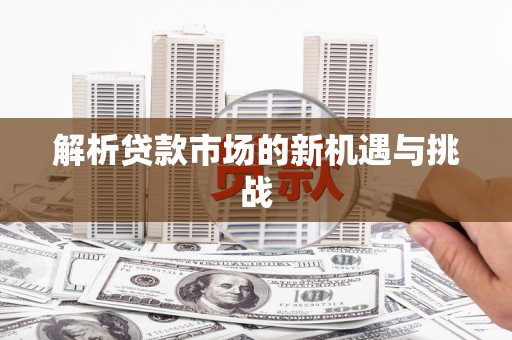 丰满解析贷款市场的新机遇与挑战